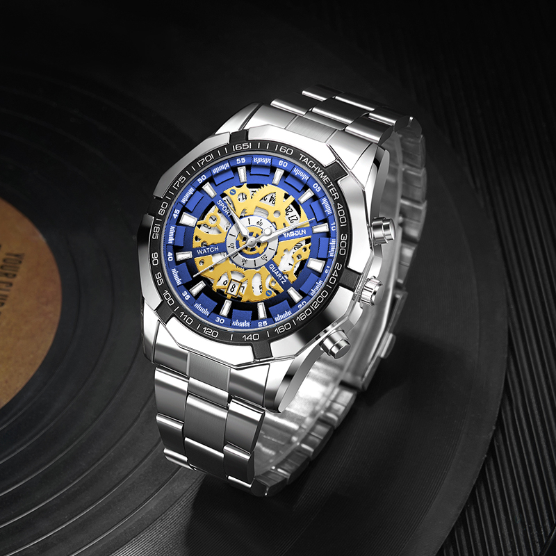 Watches Not Smartwatch - Luxury Fashion Skeleton Watch for Men
