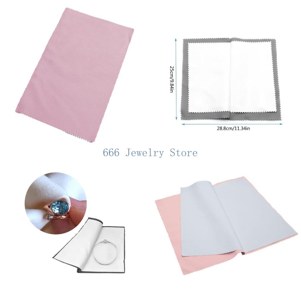 Watch Polishing Cloth - F2TD Silver Cleaning Cloth Double Sided