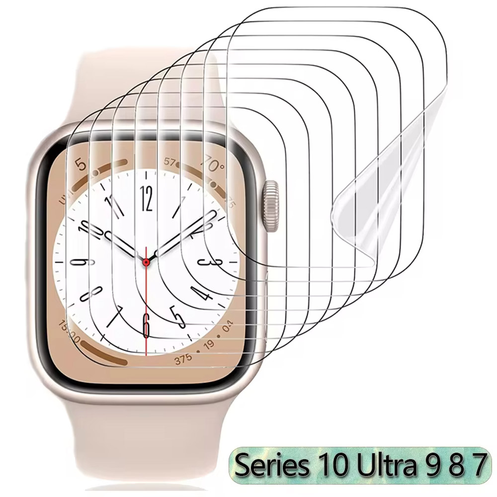 Smart Watch Screen Protector - 2-5pcs Hydrogel Film For Apple Watch