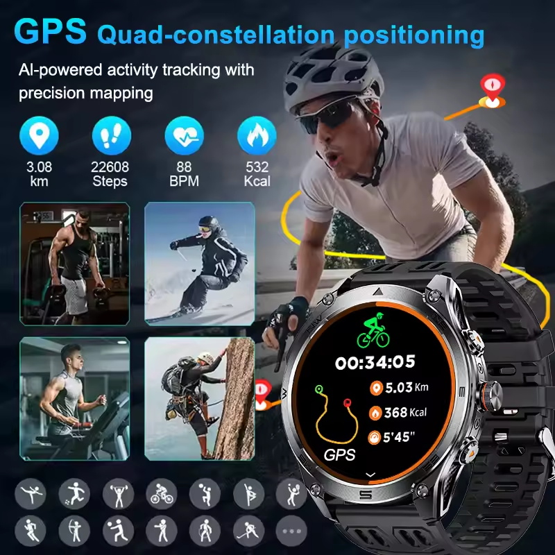 New T-Rex3 Ultra 1000mAh Batte - огляд і ціна Smartwatch New Watches 2025