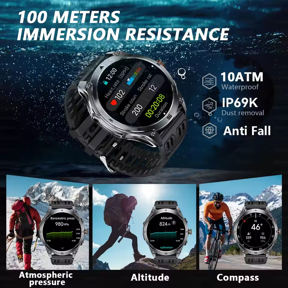 New T-Rex3 Ultra 1000mAh Batte - огляд і ціна Smartwatch New Watches 2025