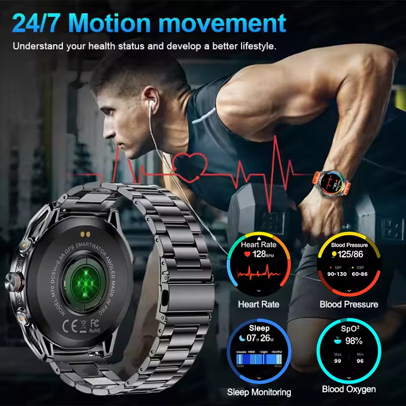 New T-Rex3 Ultra 1000mAh Batte - огляд і ціна Smartwatch New Watches 2025