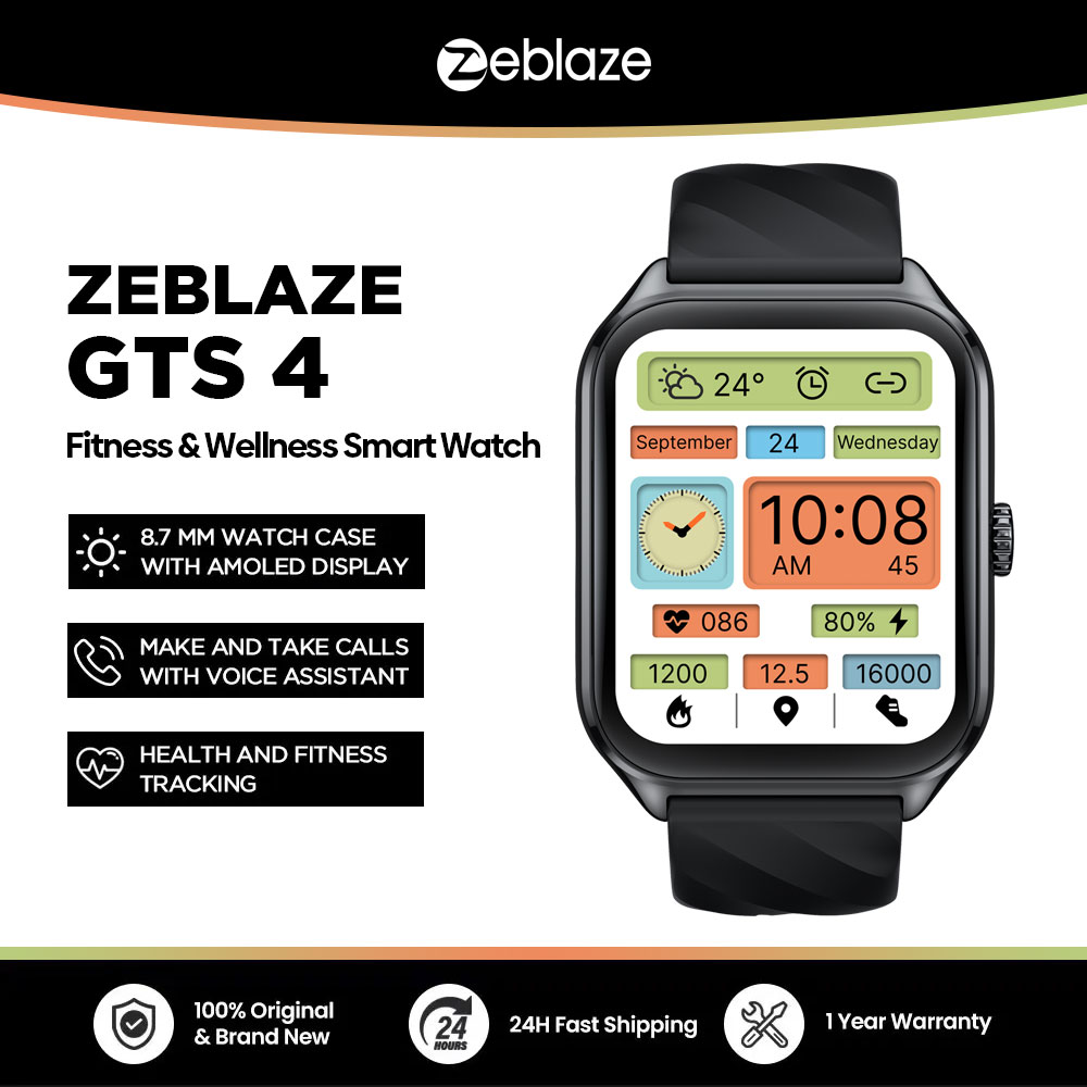 New Zeblaze GTS 4 Voice Callin - огляд і ціна Smartwatch New Watches 2025