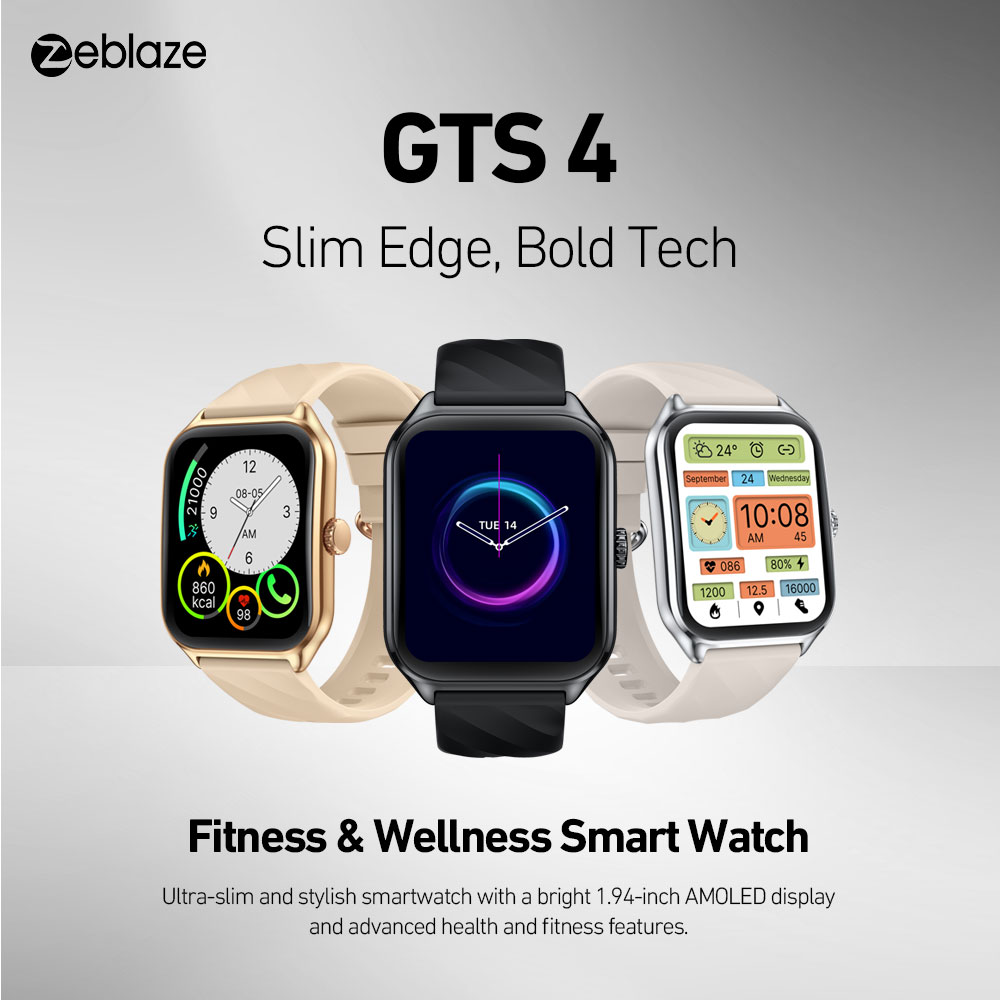 New Zeblaze GTS 4 Voice Callin - огляд і ціна Smartwatch New Watches 2025