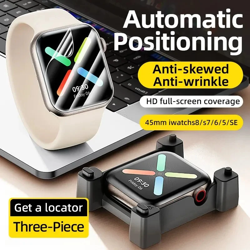 HOT Easy Install Hydrogel Film - огляд і ціна Smart Watch Screen Protector