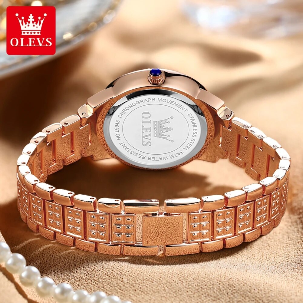 OLEVS 9943 Luxury All Diamond  - огляд і ціна Minimalist Thin Watch