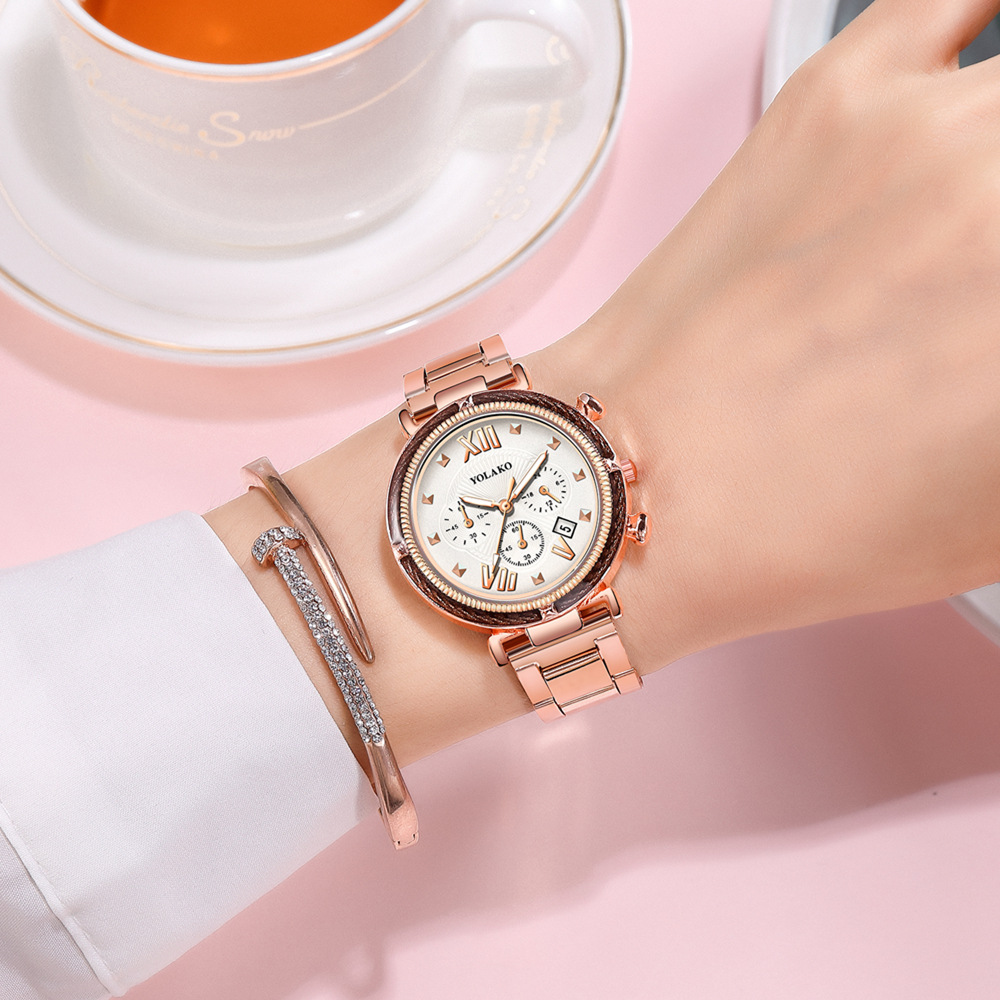 Fashion 5pcs Watch Set Women B - огляд і ціна Minimalist Thin Watch
