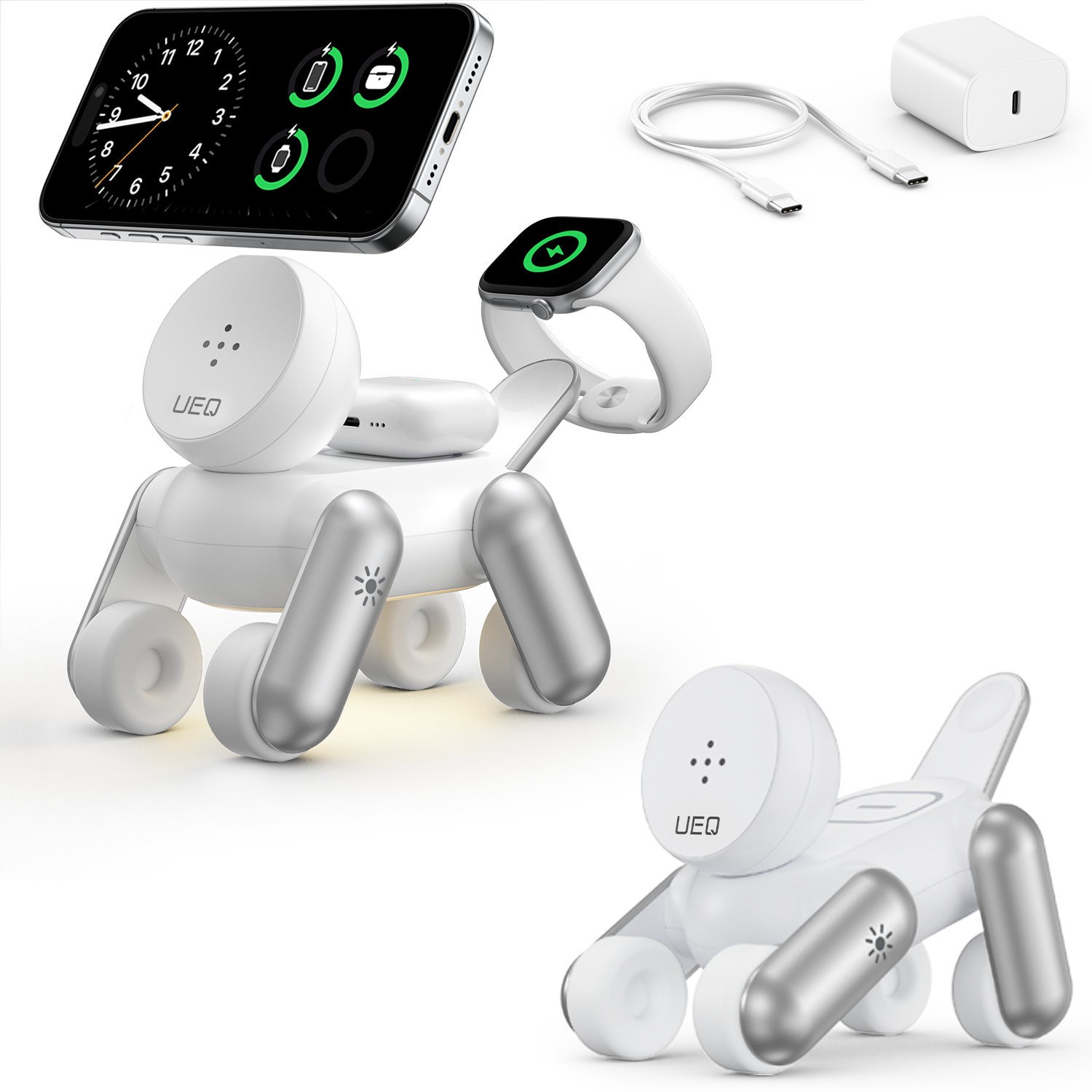 3-in-1 Magnetic Wireless Charg - огляд і ціна Smartwatch Phone Watches