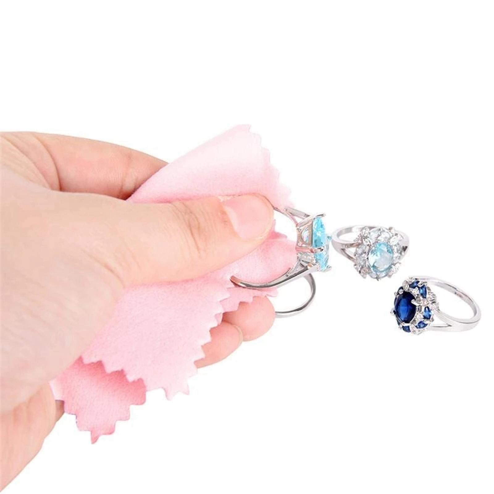 50 Pcs Jewelry Cleaning Polish - огляд і ціна Watch Polishing Cloth