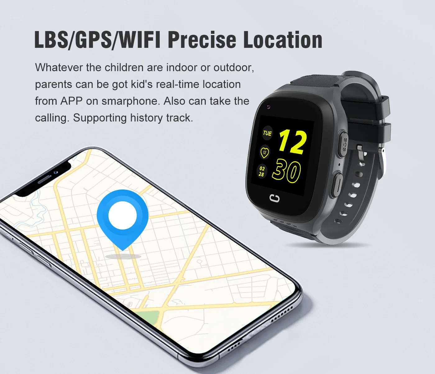 4G Kids Smartwatch SOS Waterpr - огляд і ціна Smartwatch Phone Watches