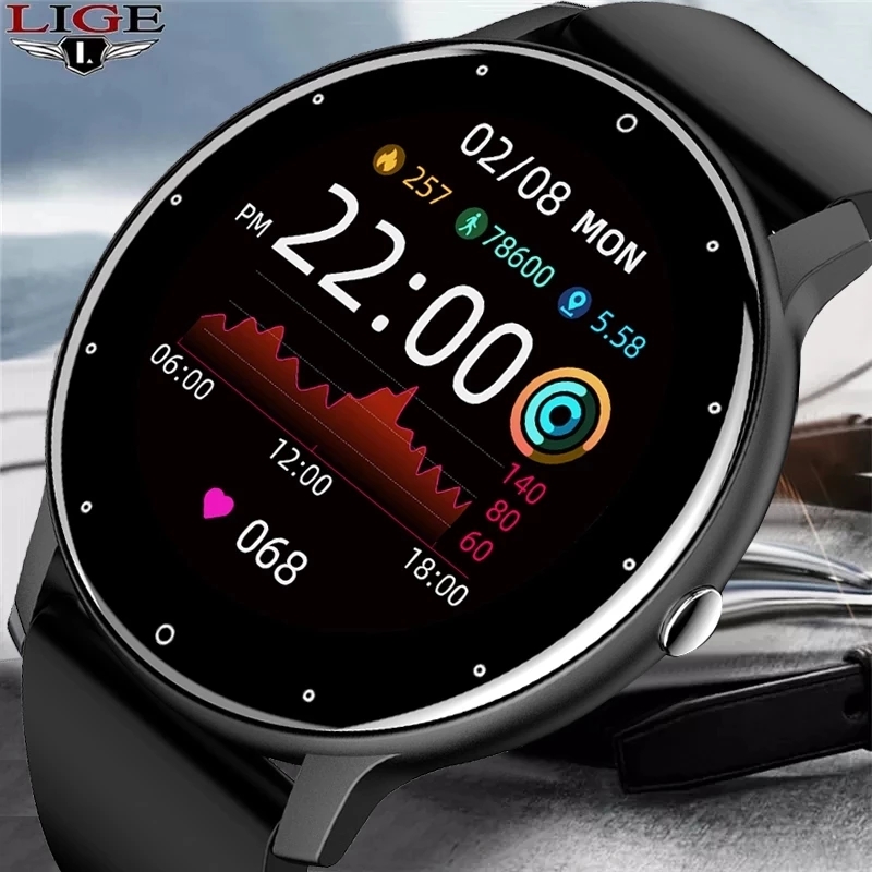 LIGE 2026 New Smart Watch Men  - огляд і ціна Smartwatch Digital Watches For Men