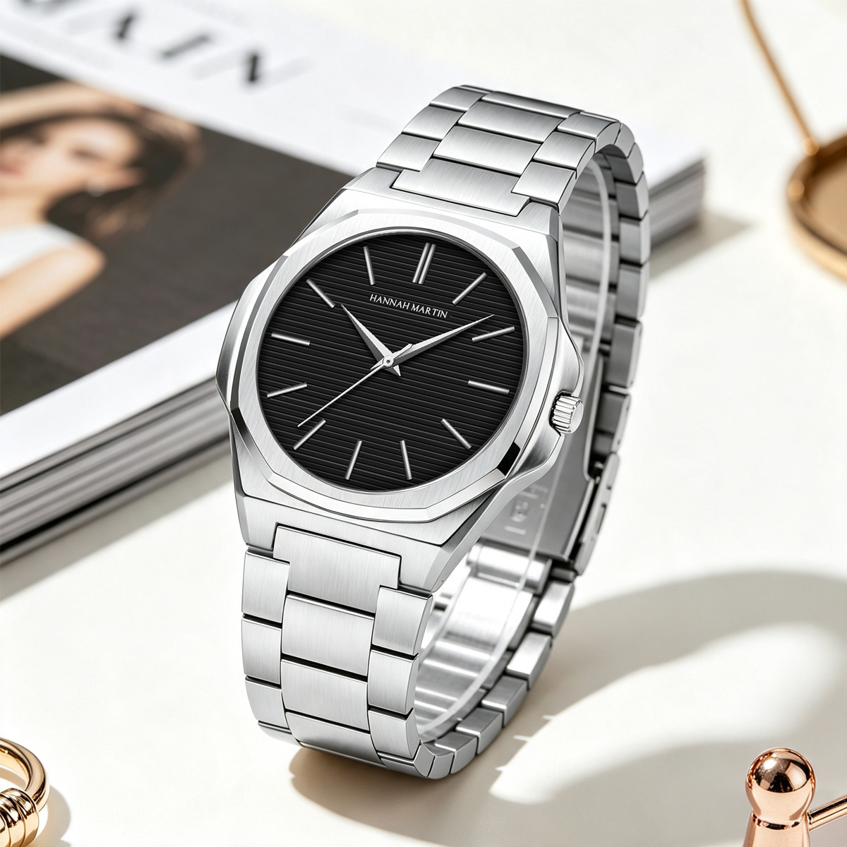 Women Gift Watch 40mm Dial Lig - огляд і ціна Anti-Magnetic Watch