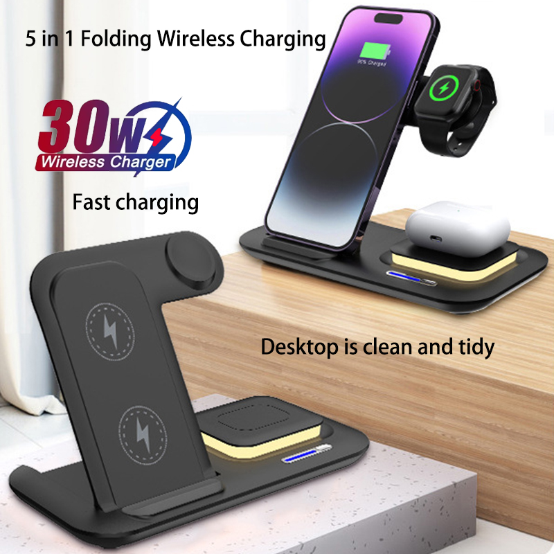 Hot 3 in 1 Foldable Wireless M - огляд і ціна Smartwatch New Watches 2025