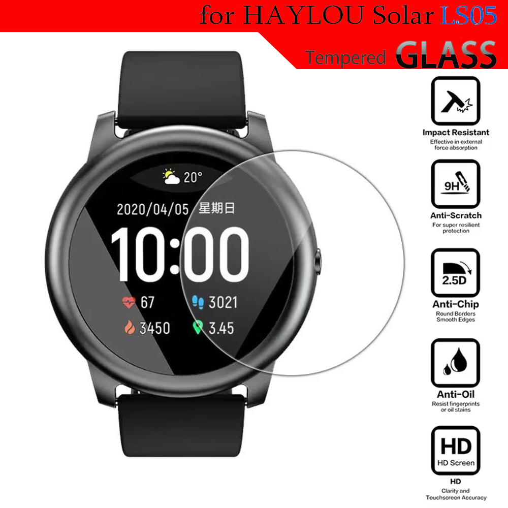 Tempered Glass For HayLou Sola - огляд і ціна Smart Watch Screen Protector