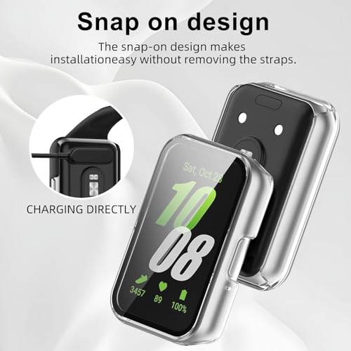 Glass+Case For Samsung Galaxy  - огляд і ціна Smartwatch Watches For Women Smart