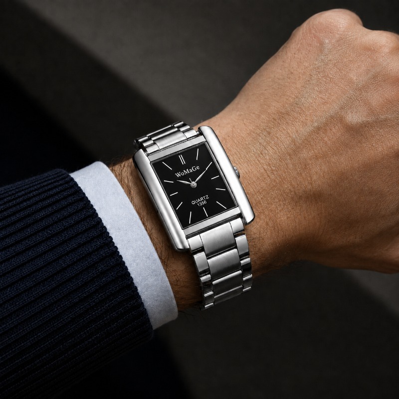 Business Men Watch Fashion Squ - огляд і ціна Watches Not Smartwatch
