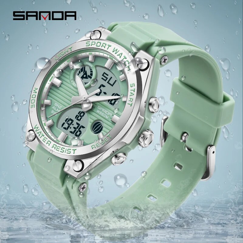 SANDA Brand G Style LED Digita - огляд і ціна Minimalist Thin Watch