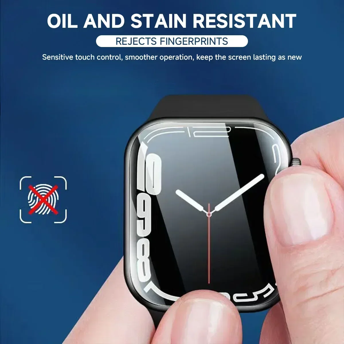 2-5pcs Hydrogel Film For Apple - огляд і ціна Smart Watch Screen Protector