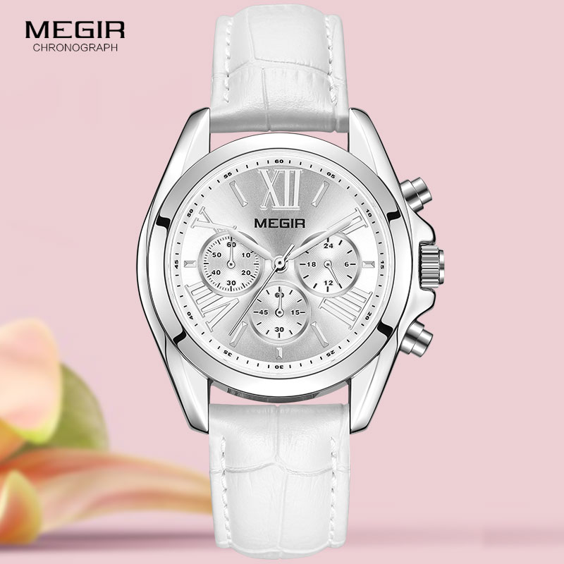 MEGIR2019 New Luxury Leather W - огляд і ціна Minimalist Thin Watch