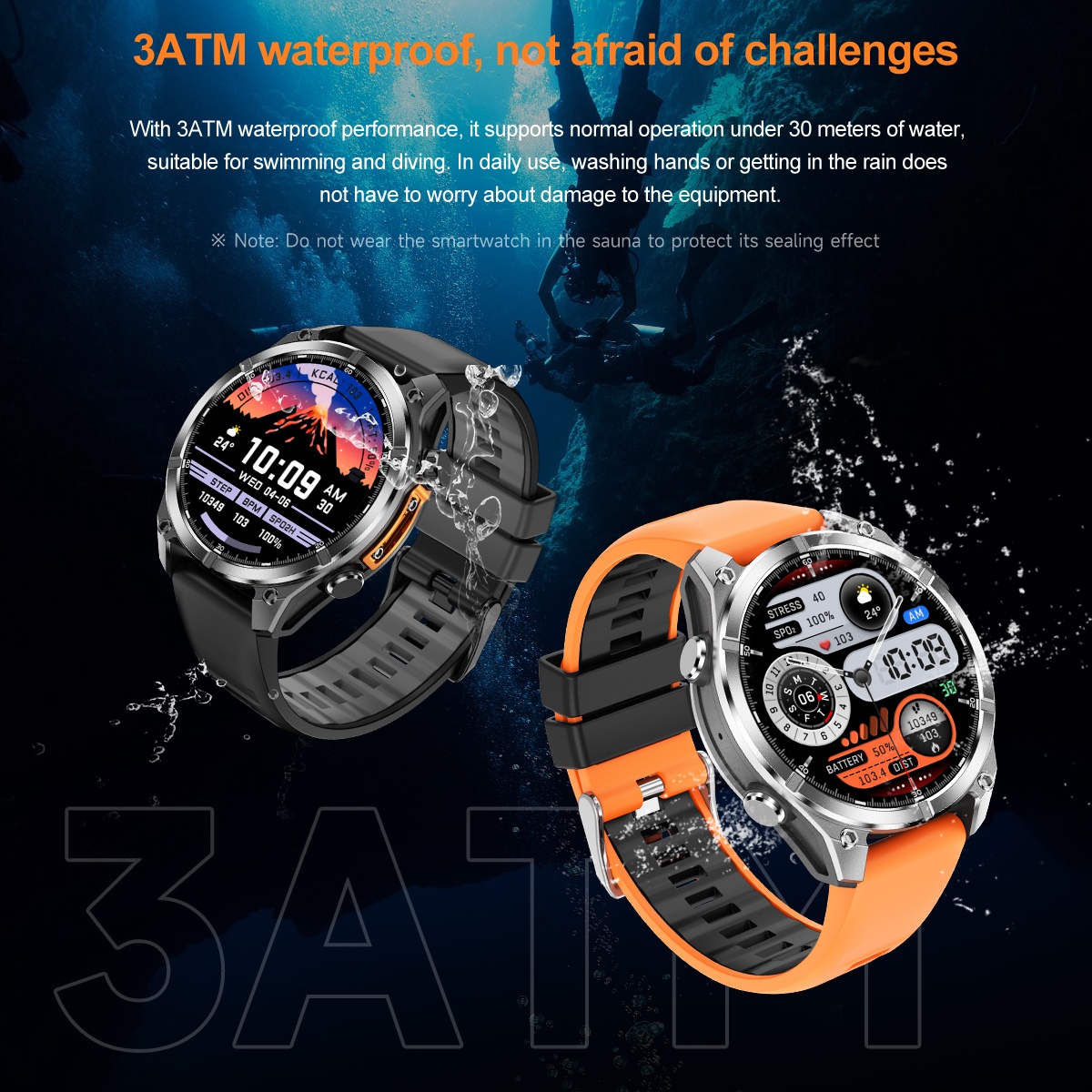 2025 New VWAR Military Smart W - огляд і ціна Smartwatch New Watches 2025