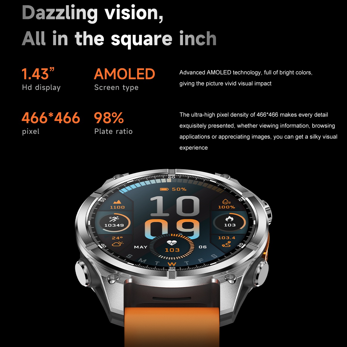 2025 New VWAR Military Smart W - огляд і ціна Smartwatch New Watches 2025