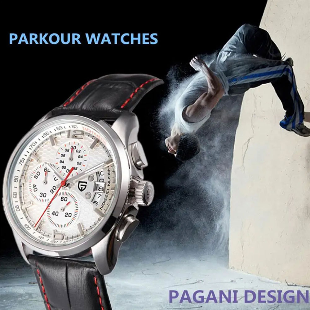 PAGANI DESIGN New PD-3306 Chro - огляд і ціна Anti-Magnetic Watch