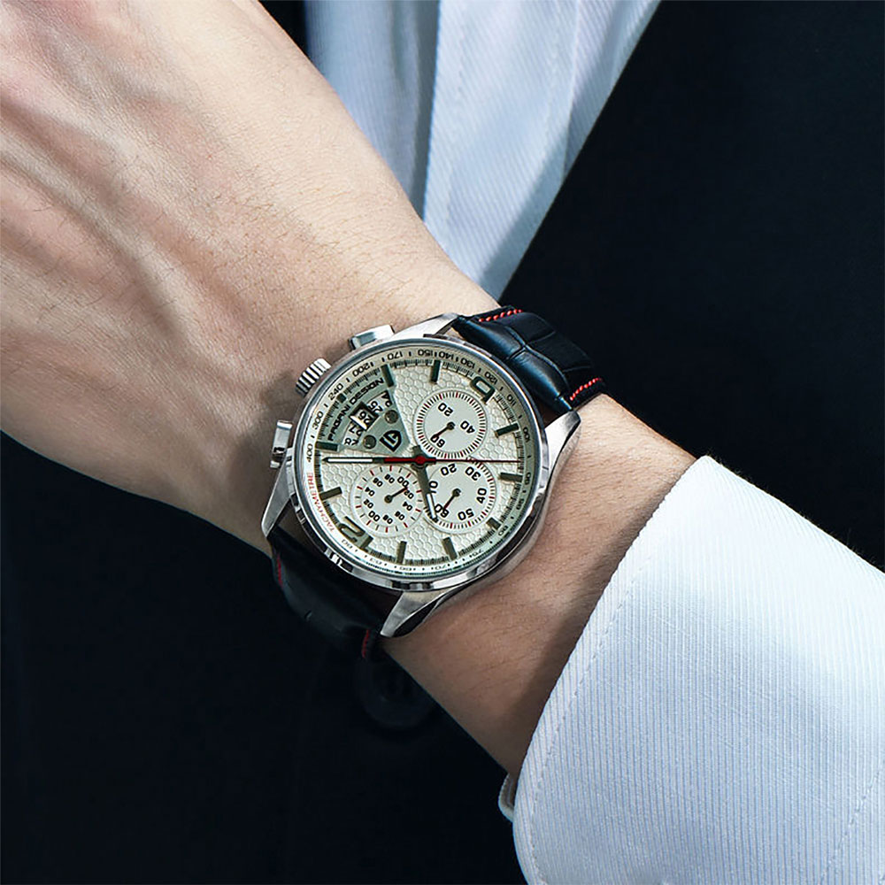 PAGANI DESIGN New PD-3306 Chro - огляд і ціна Anti-Magnetic Watch