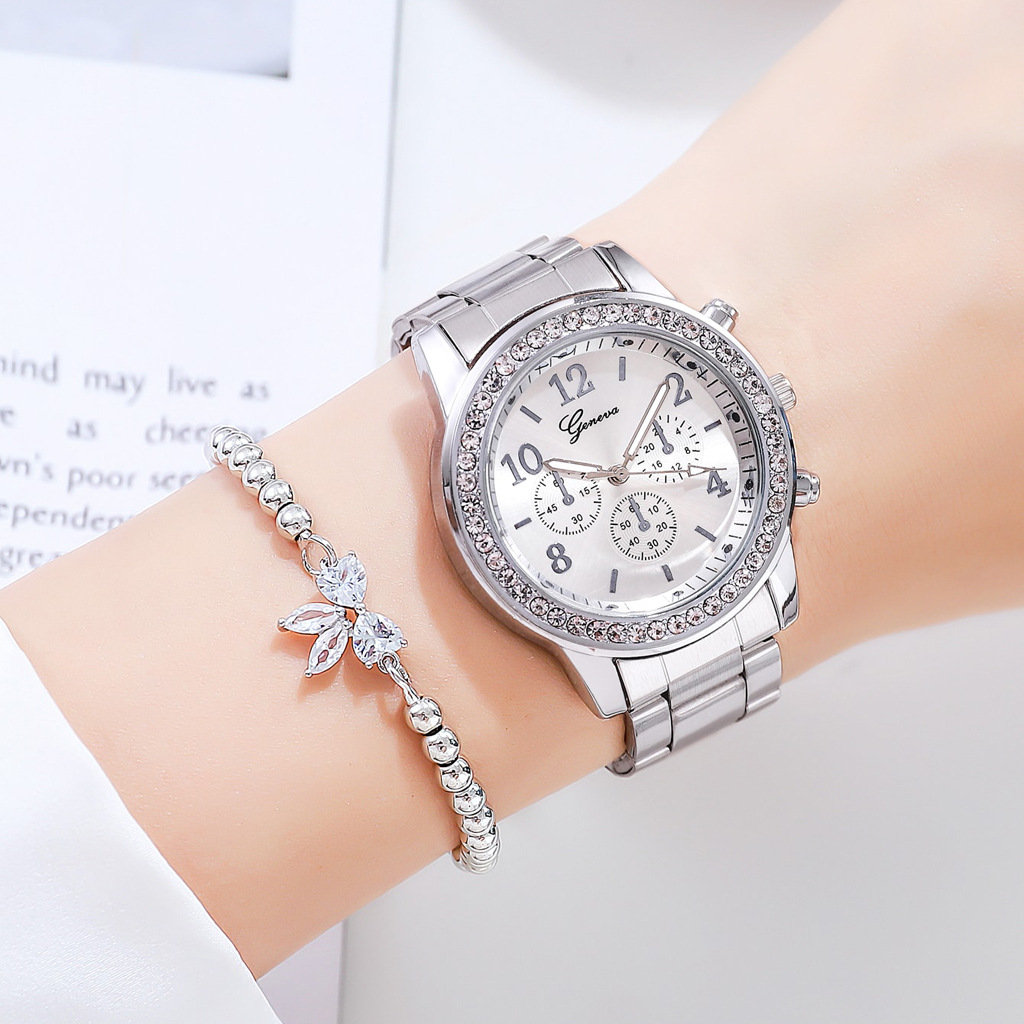 Gold Women Watch Geneva Classi - огляд і ціна Minimalist Thin Watch