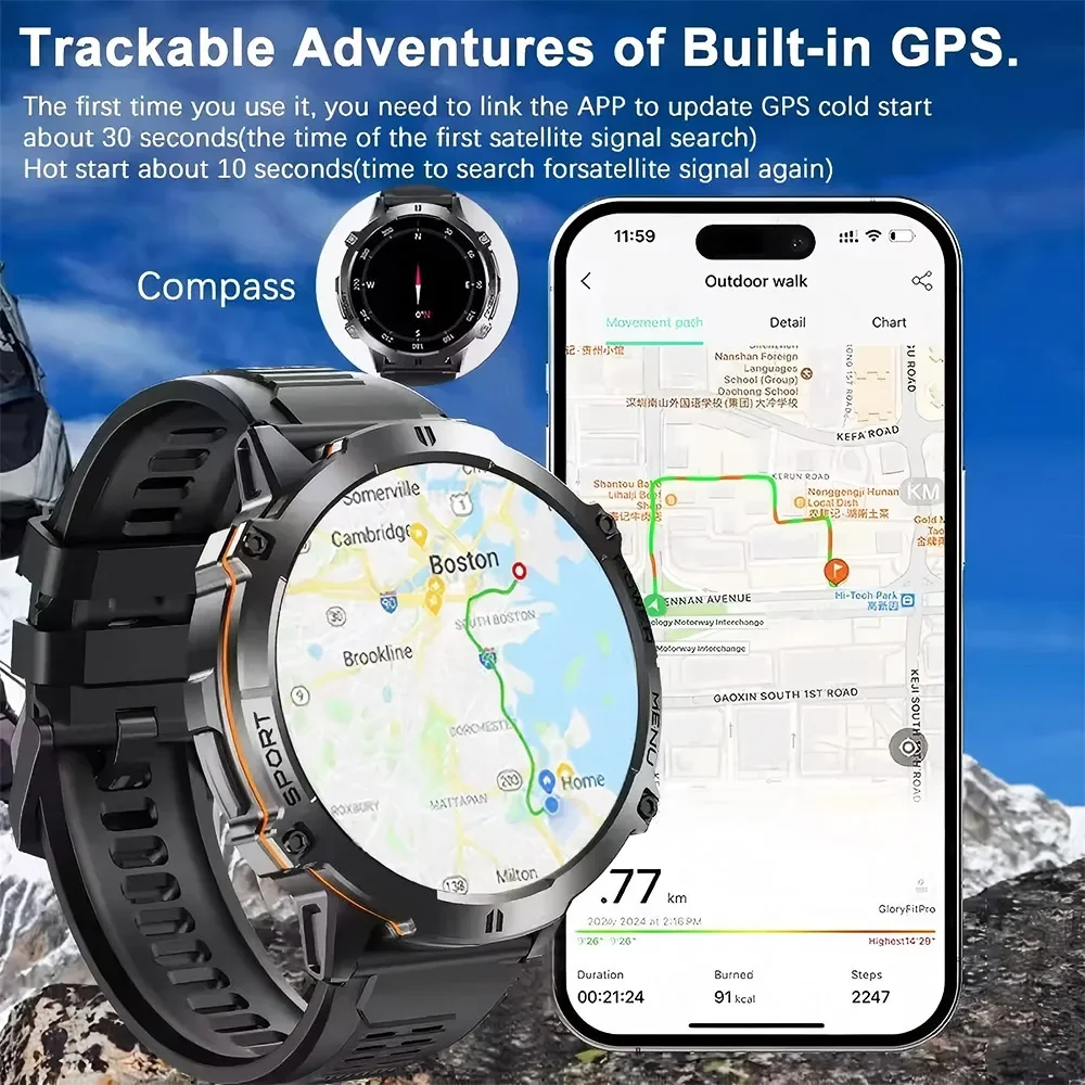 New TANK X3 Military Smart Wat - огляд і ціна Smartwatch New Watches 2025