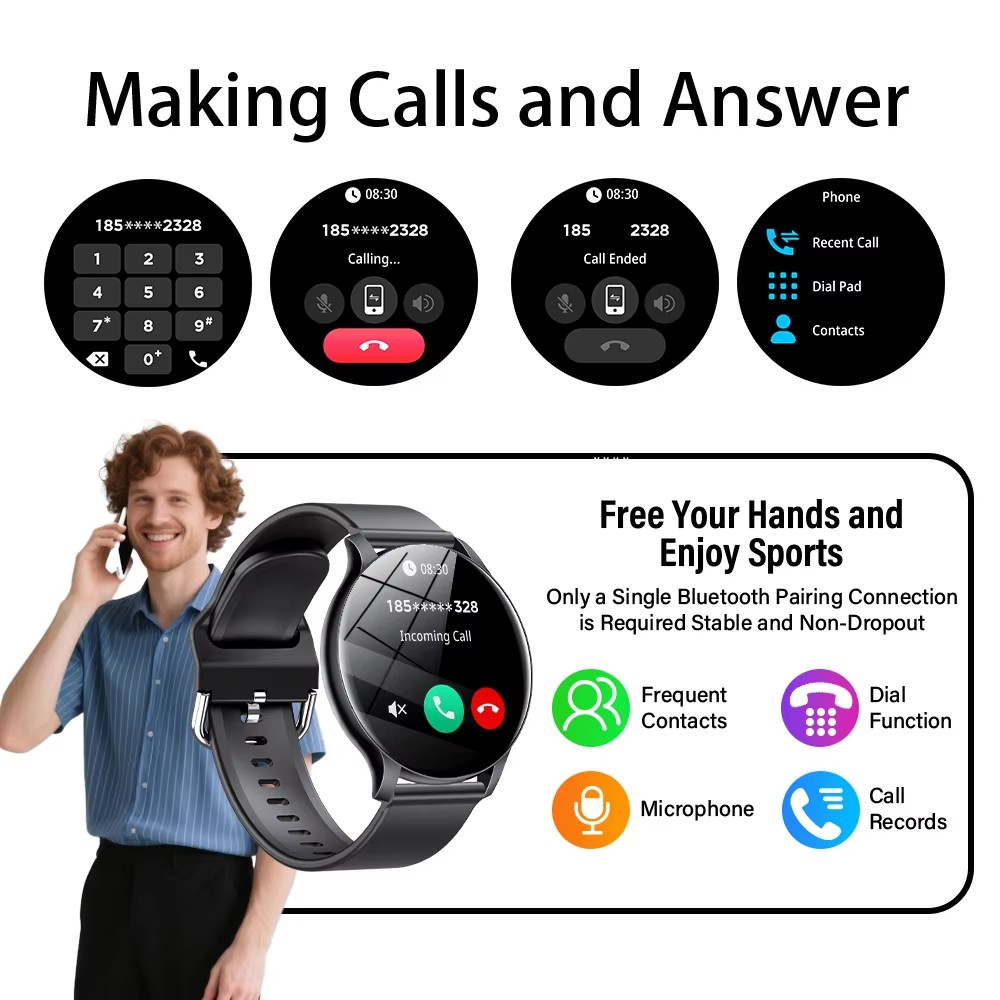 2025 New Smart Watch Heart Rat - огляд і ціна Smartwatch New Watches 2025