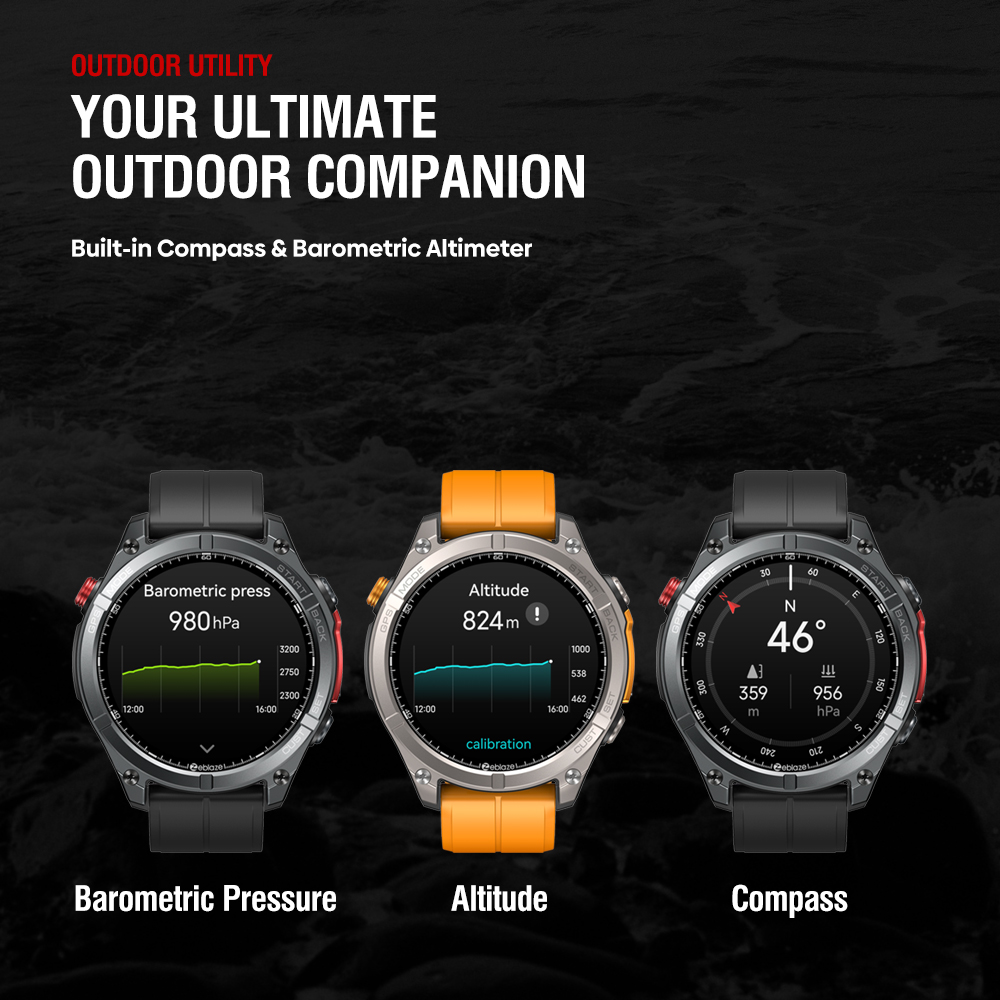 NEW Zeblaze Stratos 4 GPS Smar - огляд і ціна Smartwatch New Watches 2025