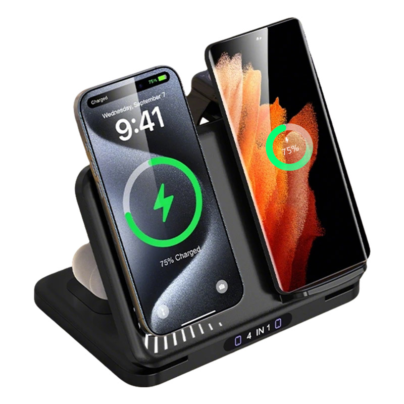 4 in 1 Dual Phone Wireless Cha - огляд і ціна Smartwatch Phone Watches