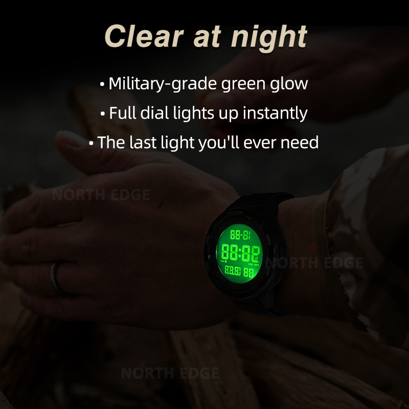 NORTH EDGE 2025 TERRAX Men's D - огляд і ціна Smartwatch Digital Watches For Men