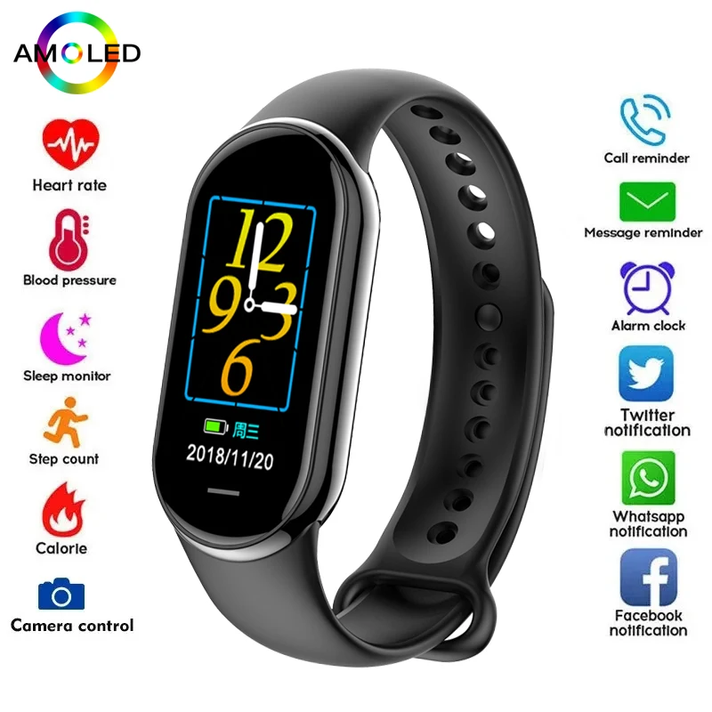 New Original Small M8 Band Sma - огляд і ціна Smartwatch New Watches 2025