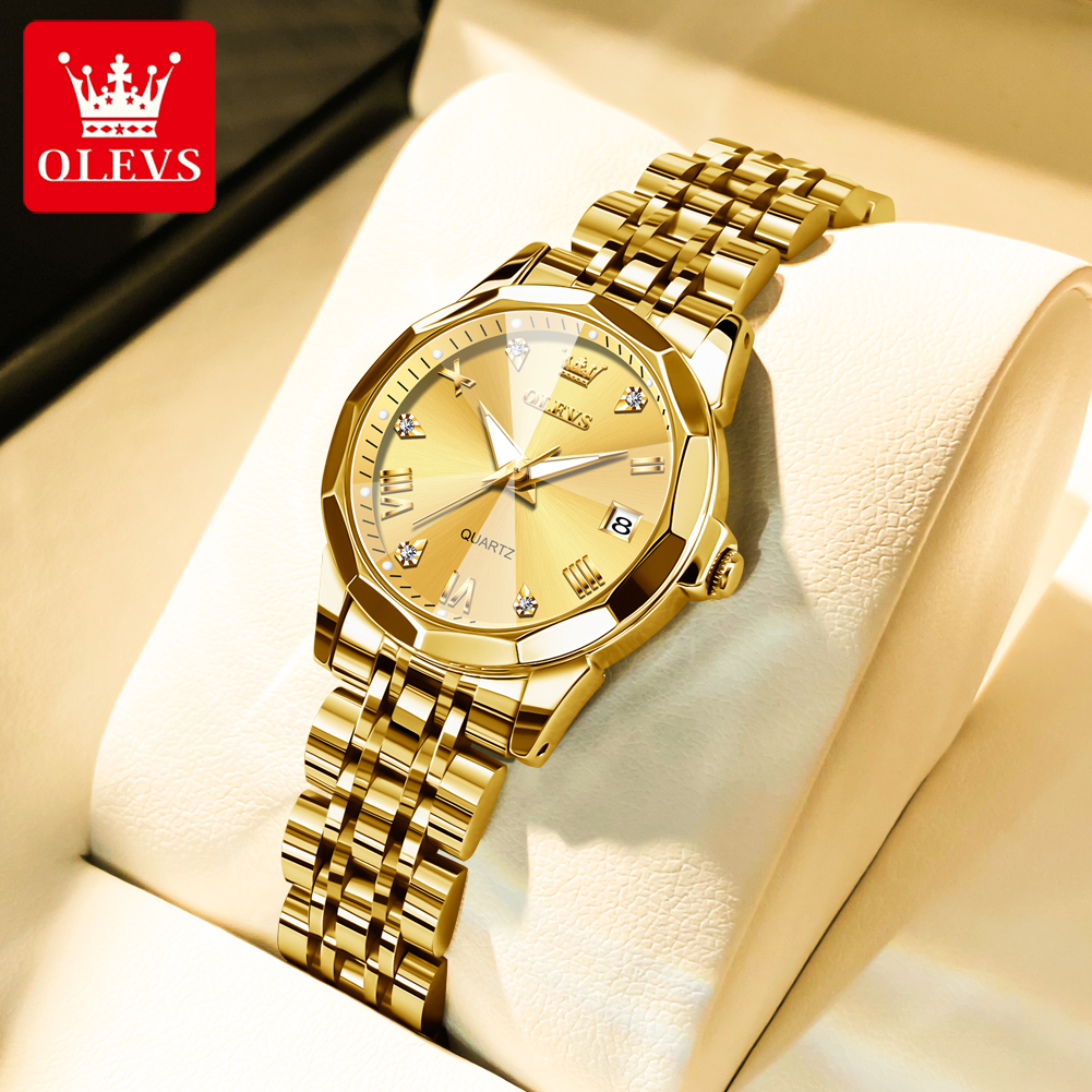 OLEVS Fashion Golden Watch for - огляд і ціна Minimalist Thin Watch