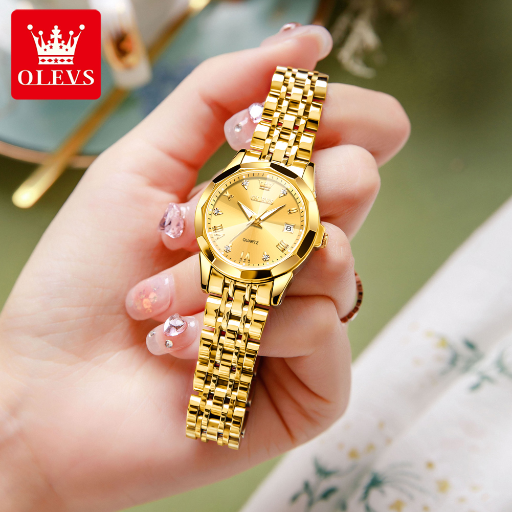 OLEVS Fashion Golden Watch for - огляд і ціна Minimalist Thin Watch
