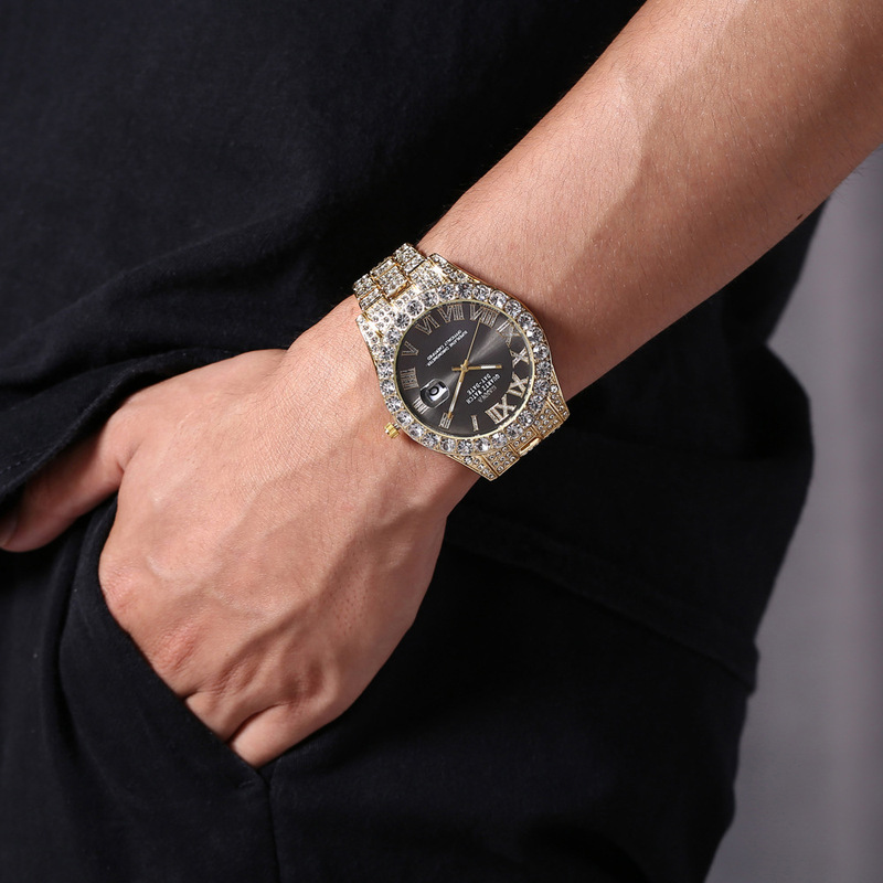 Men Quartz Watch Luxury Steel  - огляд і ціна Watches Not Smartwatch