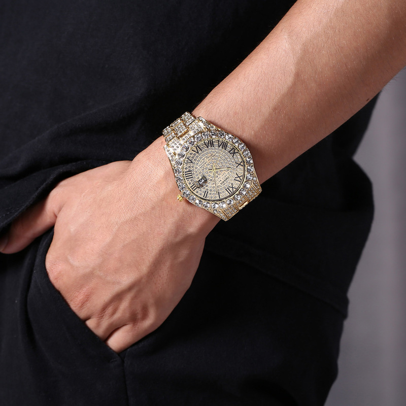 Men Quartz Watch Luxury Steel  - огляд і ціна Watches Not Smartwatch