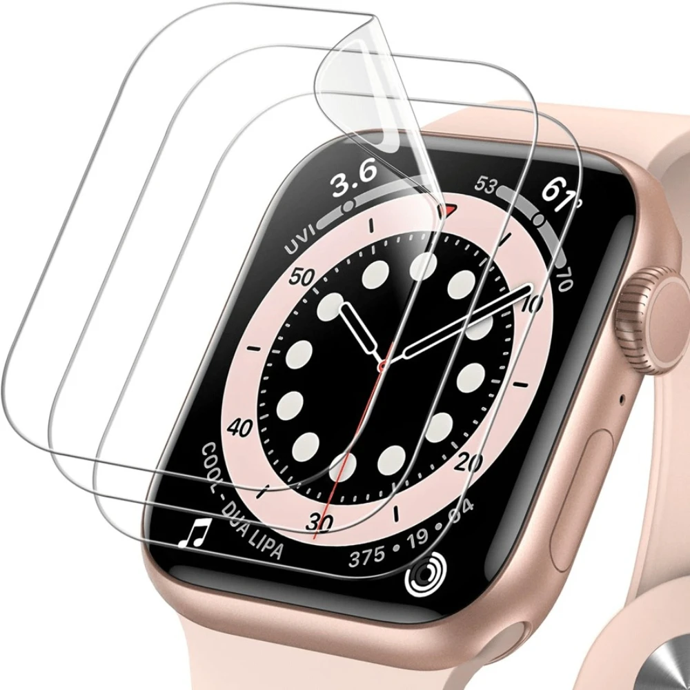 3PCS Hydrogel Film for Apple W - огляд і ціна Smart Watch Screen Protector