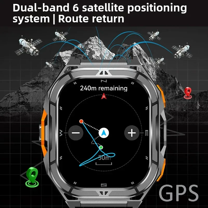 Luxury AMOLED Smartwatch Real  - огляд і ціна Smartwatch Digital Watches For Men
