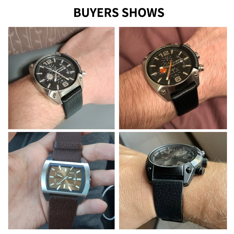 For Diesel Strap Genuine Leath - огляд і ціна Diesel Watches Smartwatch