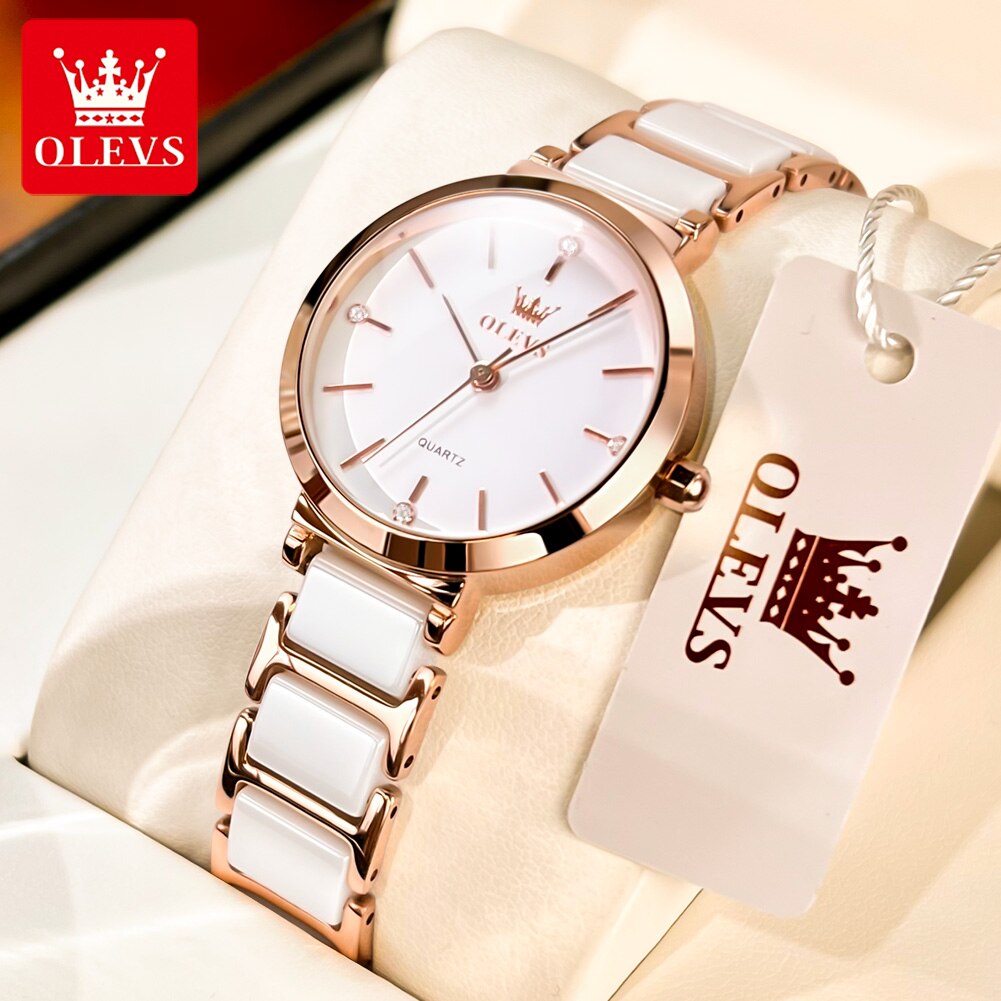 OLEVS Fashion Women Watches Re - огляд і ціна Minimalist Thin Watch