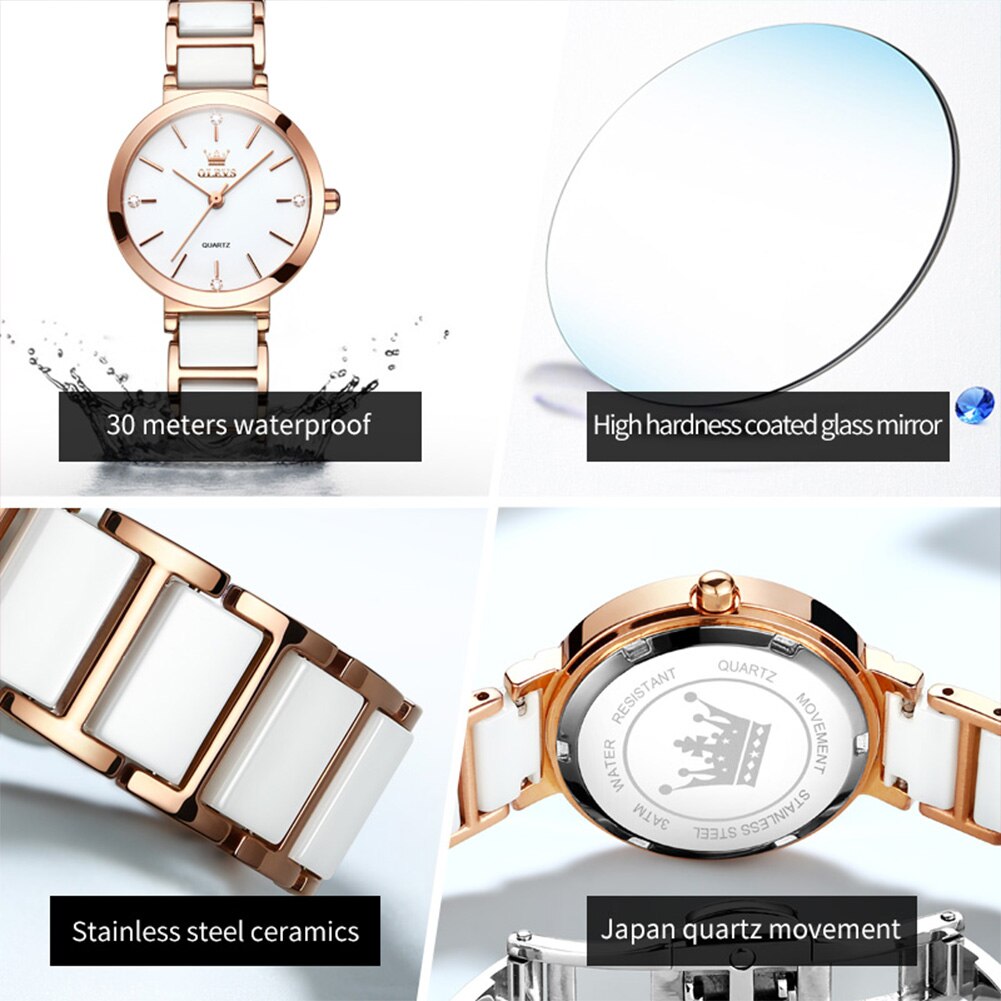 OLEVS Fashion Women Watches Re - огляд і ціна Minimalist Thin Watch