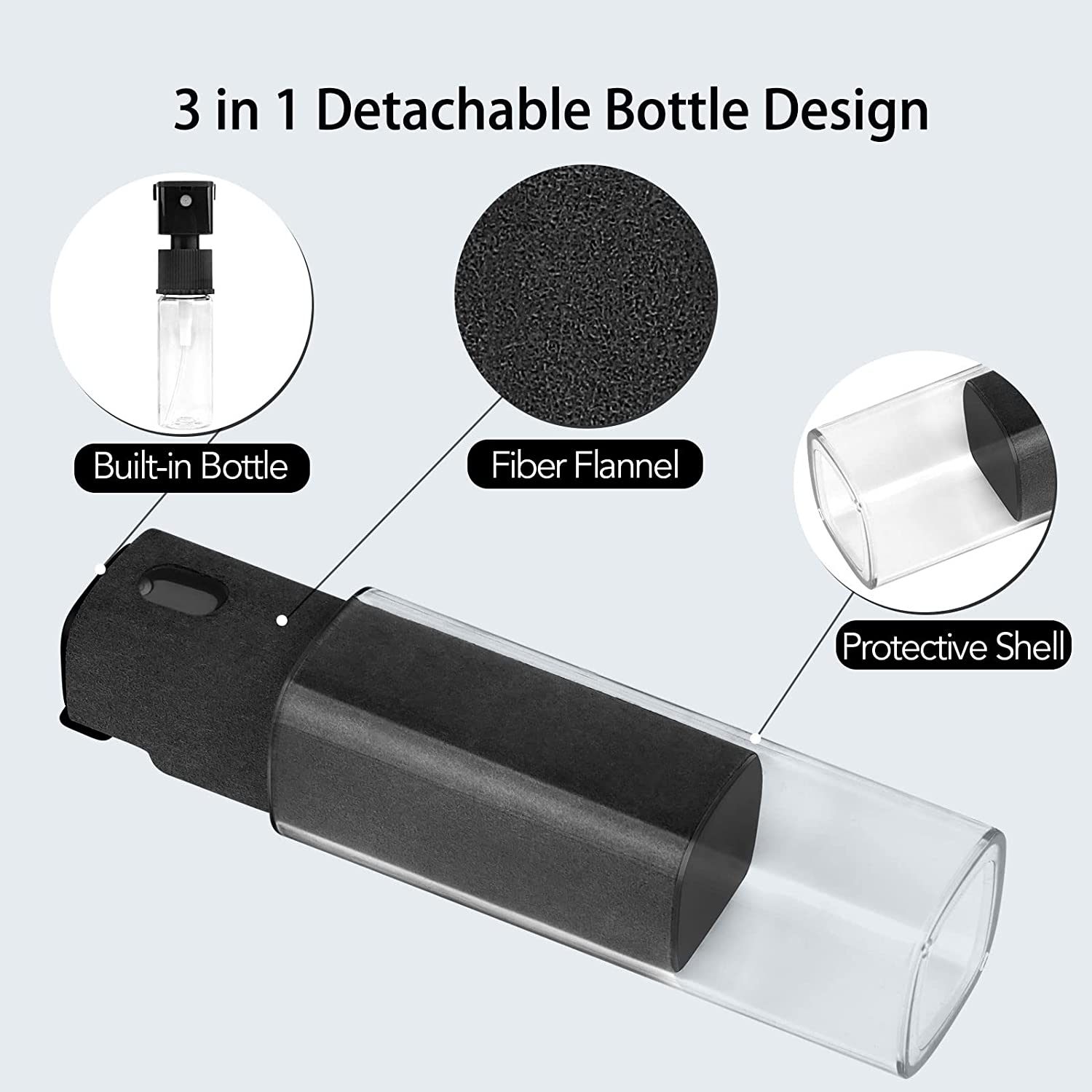 2 In 1 Screen Cleaner Spray Ki - огляд і ціна Watch Polishing Cloth