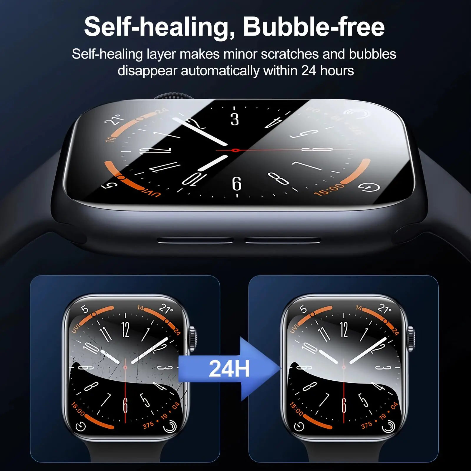 Install Tray Screen Protector  - огляд і ціна Smart Watch Screen Protector